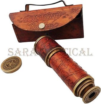 Antique Brass Nautical Pirate Handheld Telescope review