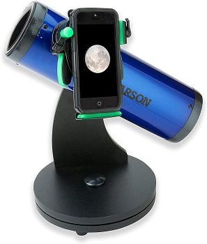 carson skyseeker reflector dobsonian tabletop telescope