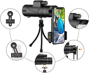 Monocular Telescope With Smartphone Holder review