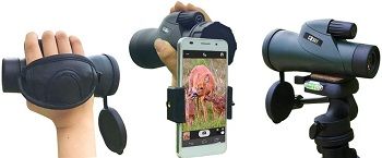 Gosky HD Monocular Telescope & Quick Smartphone Holder review